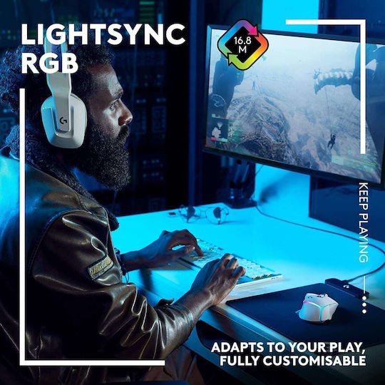 Logitech G502 X Plus Ασύρματο RGB Gaming Ποντίκι 25600 DPI Μαύρο