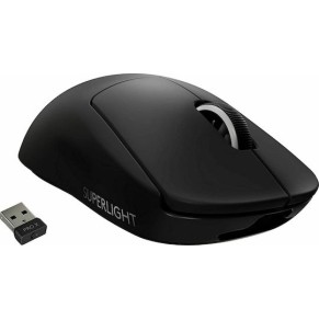 Logitech Pro X Superlight Ασύρματο Gaming Ποντίκι 25400 DPI Μαύρο