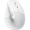 Logitech Lift Ασύρματο Εργονομικό Vertical Ποντίκι Λευκό