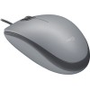 Logitech M110 Silent Ενσύρματο Ποντίκι Γκρι