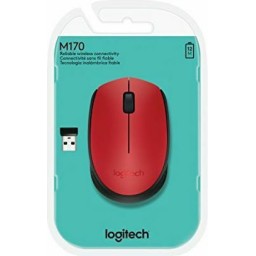 Logitech M171 Ασύρματο Mini Ποντίκι Κόκκινο