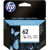 HP 62 Γνήσιο Μελάνι Εκτυπωτή InkJet Πολλαπλό (Color) (C2P06AE)