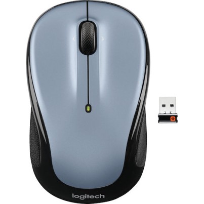 Logitech M325 Ασύρματο Mini Ποντίκι Light Silver