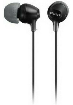 Sony MDR-EX15AP In-ear Handsfree με Βύσμα 3.5mm Μαύρο
