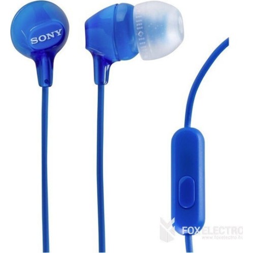Sony MDR-EX15AP In-ear Handsfree με Βύσμα 3.5mm Μπλε