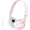Sony MDR-ZX110AP Ενσύρματα On Ear Ακουστικά Ροζ
