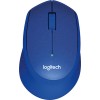Logitech M330 Silent Plus Ασύρματο Mini Ποντίκι Μπλε