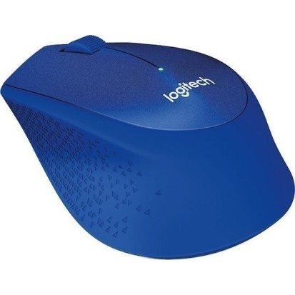 Logitech M330 Silent Plus Ασύρματο Mini Ποντίκι Μπλε