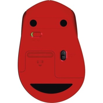 Logitech M330 Silent Plus Ασύρματο Mini Ποντίκι Κόκκινο