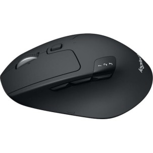 Logitech M720 Triathlon Ασύρματο Bluetooth Ποντίκι Μαύρο