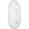 Logitech Pebble M350s Ασύρματο Bluetooth Ποντίκι White