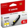 Canon CLI-571XL Γνήσιο Μελάνι Εκτυπωτή InkJet Κίτρινο (0334C001)