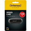 Intenso Speed Line 128GB USB 3.0 Stick Μαύρο