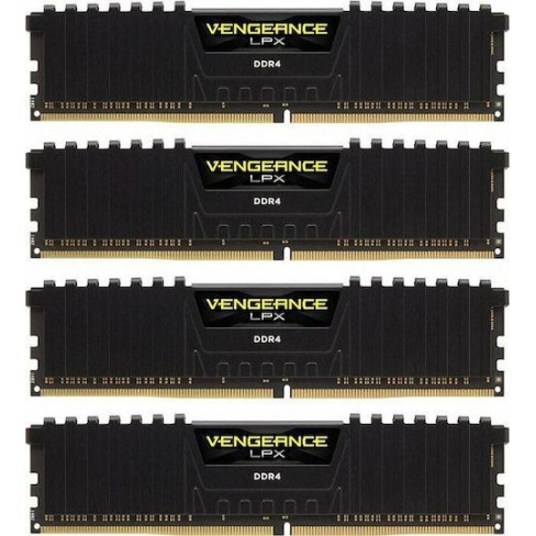 Corsair Vengeance LPX DDR4 32GB RAM με 4x8GB Modules και Ταχύτητα 3200 για Desktop
