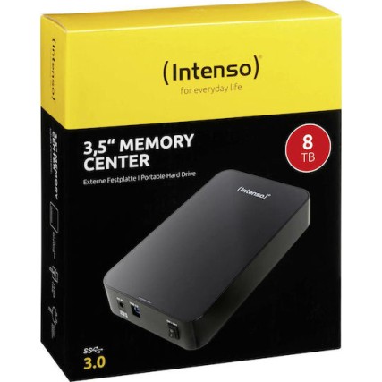 Intenso Memory Center USB 3.0 Εξωτερικός HDD 8TB 3.5