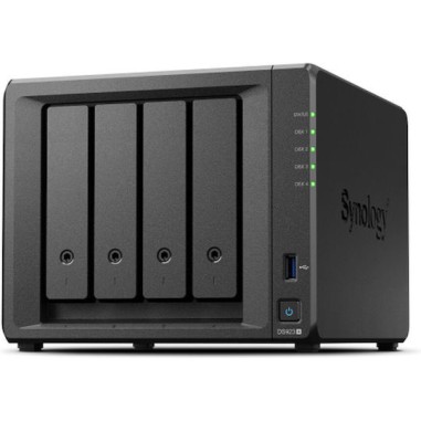 Synology DiskStation DS923+ NAS Tower με 4 θέσεις για HDD/M.2/SSD και 2 θύρες Ethernet