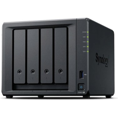 Synology DiskStation DS925+ NAS Tower με 4 θέσεις για HDD/M.2/SSD και 2 θύρες Ethernet