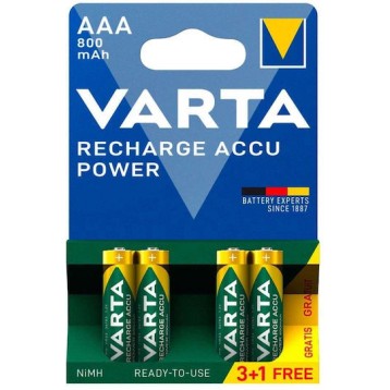 Varta Ready To Use Επαναφορτιζόμενες Μπαταρίες AAA Ni-MH 800mAh 1.2V 4τμχ