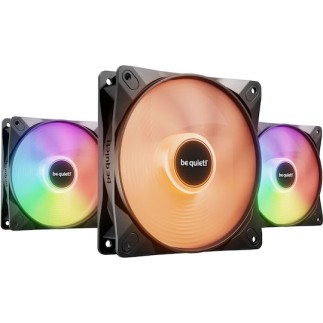 Be Quiet Light Wings LX Case Fan 120mm με ARGB Φωτισμό και Σύνδεση 3-Pin / 4-Pin PWM 3τμχ