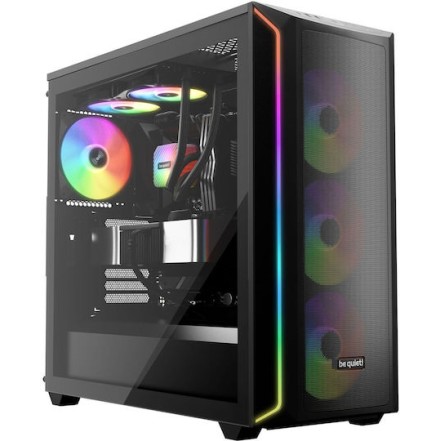 Be Quiet Light Wings LX Case Fan 120mm με ARGB Φωτισμό και Σύνδεση 3-Pin / 4-Pin PWM 3τμχ
