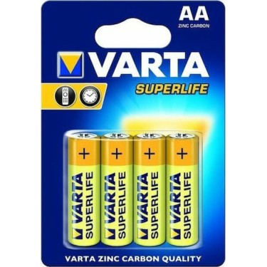 Varta Superlife Μπαταρίες Zinc AA 1.5V 4τμχ