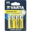 Varta Superlife Μπαταρίες Zinc AA 1.5V 4τμχ