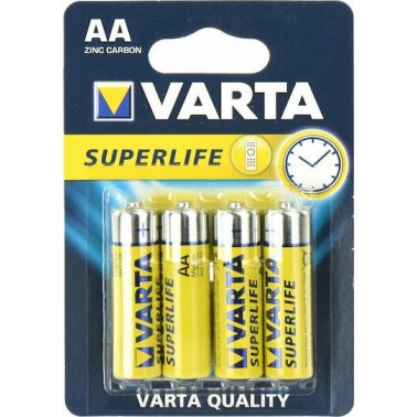 Varta Superlife Μπαταρίες Zinc AA 1.5V 4τμχ