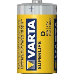 Varta Superlife Μπαταρίες Zinc D 1.5V 2τμχ