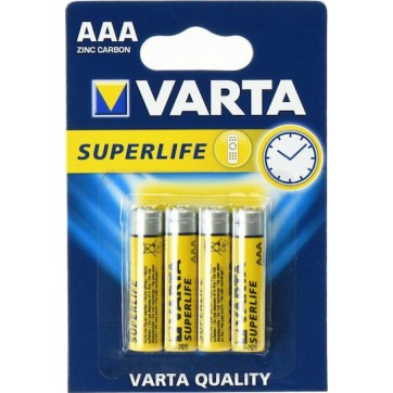 Varta Superlife Μπαταρίες Zinc AAA 1.5V 4τμχ