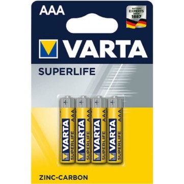Varta Superlife Μπαταρίες Zinc AAA 1.5V 4τμχ