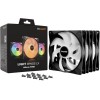 Be Quiet Light Wings LX Case Fan 140mm με ARGB Φωτισμό και Σύνδεση 3-Pin / 4-Pin PWM 3τμχ
