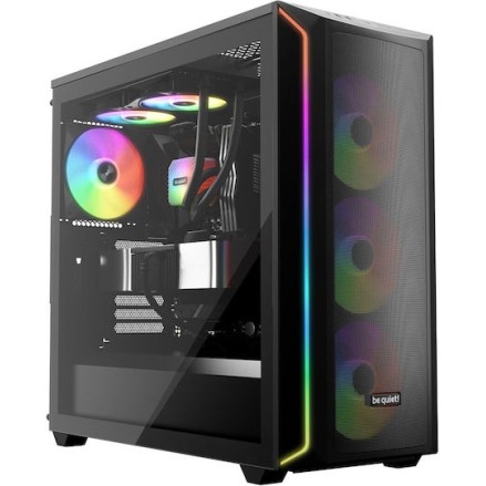 Be Quiet Light Wings LX Case Fan 140mm με ARGB Φωτισμό και Σύνδεση 3-Pin / 4-Pin PWM