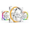 Be Quiet Light Wings LX HS Case Fan 140mm με ARGB Φωτισμό και Σύνδεση 3-Pin / 4-Pin PWM 3τμχ Λευκό
