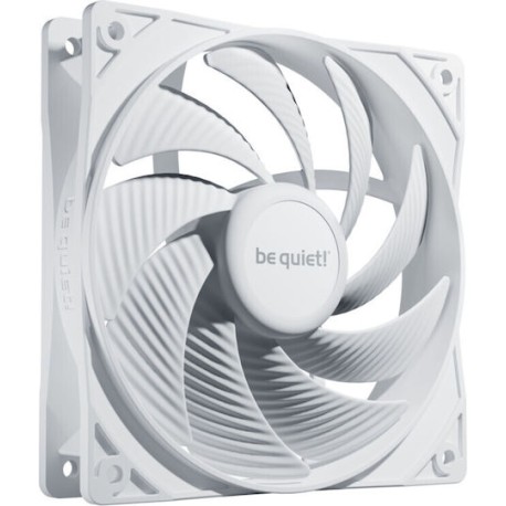Be Quiet Pure Wings 3 Case Fan 120mm με Σύνδεση 4-Pin PWM Λευκό