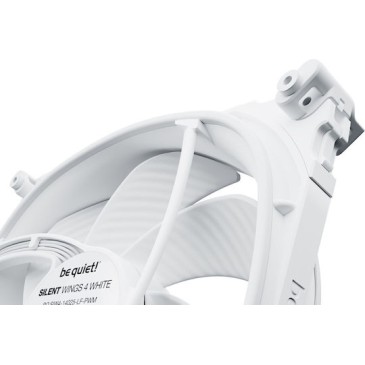 Be Quiet Silent Wings 4 Case Fan 140mm με Σύνδεση 4-Pin PWM Λευκό