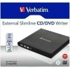 Verbatim Εξωτερικός Οδηγός Εγγραφής/Ανάγνωσης DVD για Laptop / Desktop Μαύρο