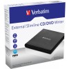 Verbatim Εξωτερικός Οδηγός Εγγραφής/Ανάγνωσης DVD για Laptop / Desktop Μαύρο