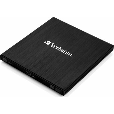 Verbatim Εξωτερικός Οδηγός Εγγραφής/Ανάγνωσης Blu-Ray/DVD/CD για Desktop / Laptop Μαύρο