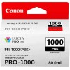 Canon PFI-1000 Γνήσιο Μελάνι Εκτυπωτή InkJet Photo Μαύρο (0546C001)