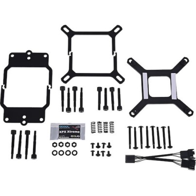 Alphacool Eisbaer 240 Υδρόψυξη Επεξεργαστή Διπλού Ανεμιστήρα 120mm για Socket 1200/115x