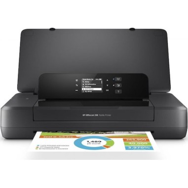 HP OfficeJet 200 Mobile Έγχρωμoς Εκτυπωτής Inkjet με WiFi και Mobile Print