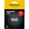 Intenso Premium Line 64GB USB 3.0 Stick Ασημί