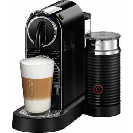 De'Longhi Citiz & Milk Καφετιέρα για Κάψουλες Nespresso Πίεσης 19bar με Αφρογαλιέρα Black