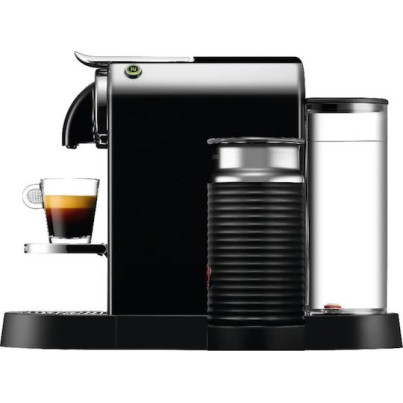 De'Longhi Citiz & Milk Καφετιέρα για Κάψουλες Nespresso Πίεσης 19bar με Αφρογαλιέρα Black