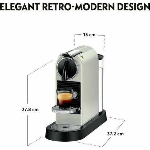 De'Longhi Citiz Καφετιέρα για Κάψουλες Nespresso Πίεσης 19bar White