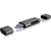 Icy Box Card Reader USB 3.0 micro USB Type-C για SD/microSD