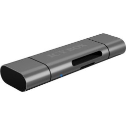 Icy Box Card Reader USB 3.0 micro USB Type-C για SD/microSD