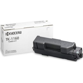 Kyocera TK-1160 Γνήσιο Toner Laser Εκτυπωτή Μαύρο 7200 Σελίδων (1T02RY0NL0)