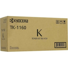 Kyocera TK-1160 Γνήσιο Toner Laser Εκτυπωτή Μαύρο 7200 Σελίδων (1T02RY0NL0)