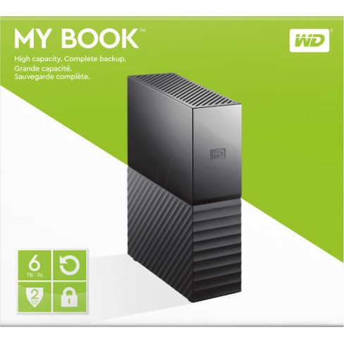 Western Digital My Book USB 3.0 Εξωτερικός HDD 6TB 3.5
